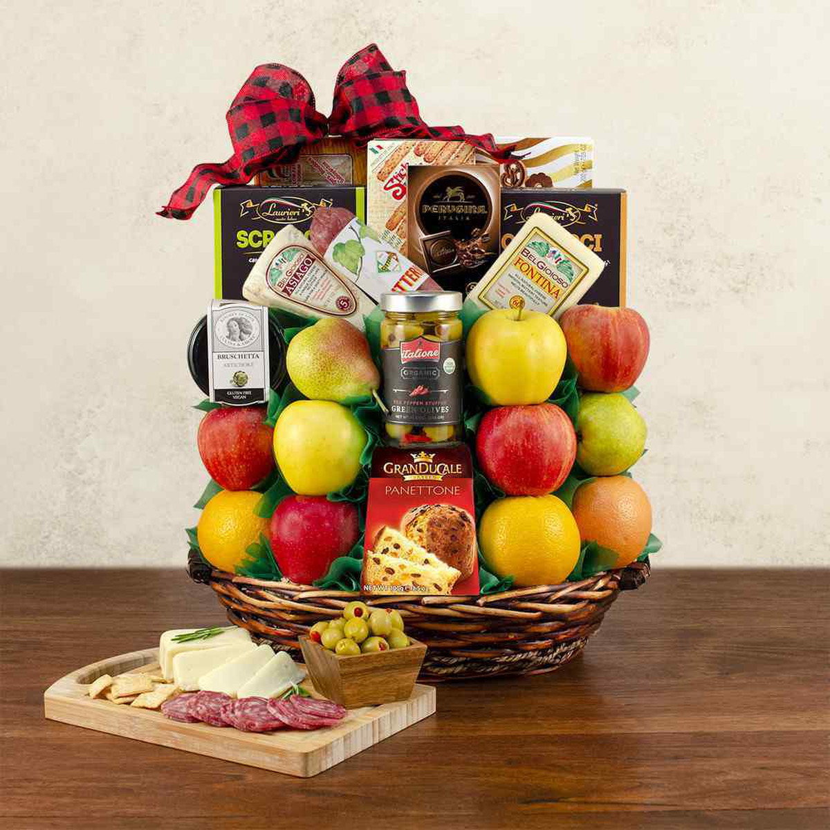 Capalbos Italian Treasures Fruit Gift Basket